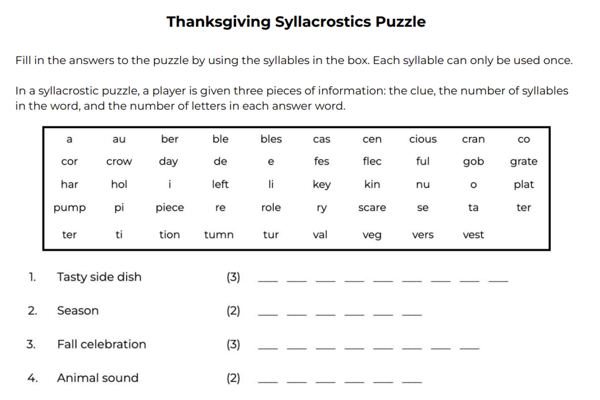 Ready-to-Use Thanksgiving Activities – TCEA TechNotes Blog