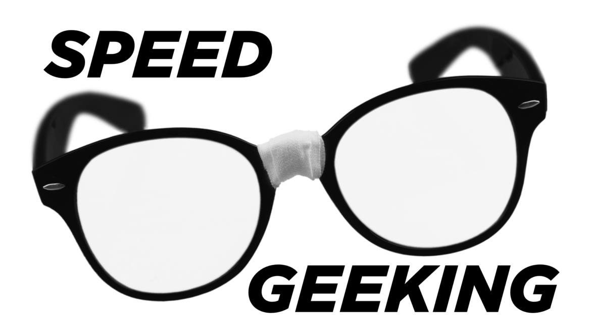 title with nerdy glasses