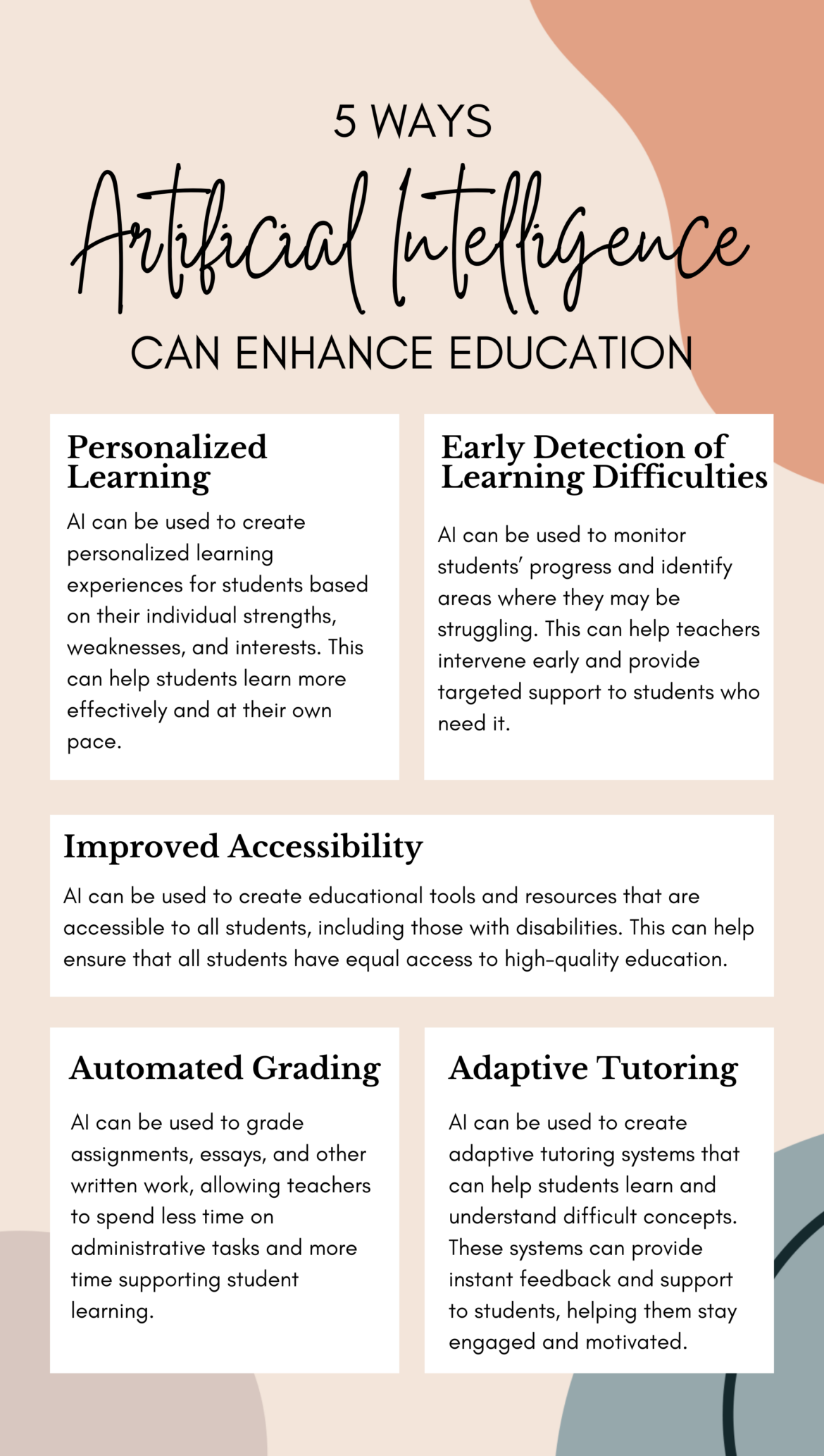 How AI Can Enhance Education • TechNotes Blog