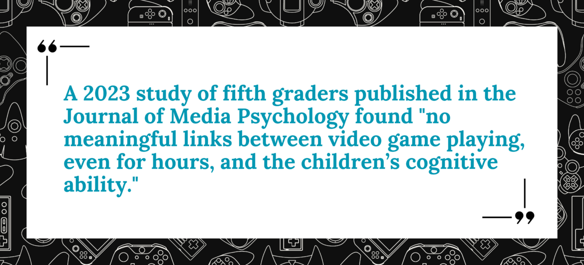 research on video games in education