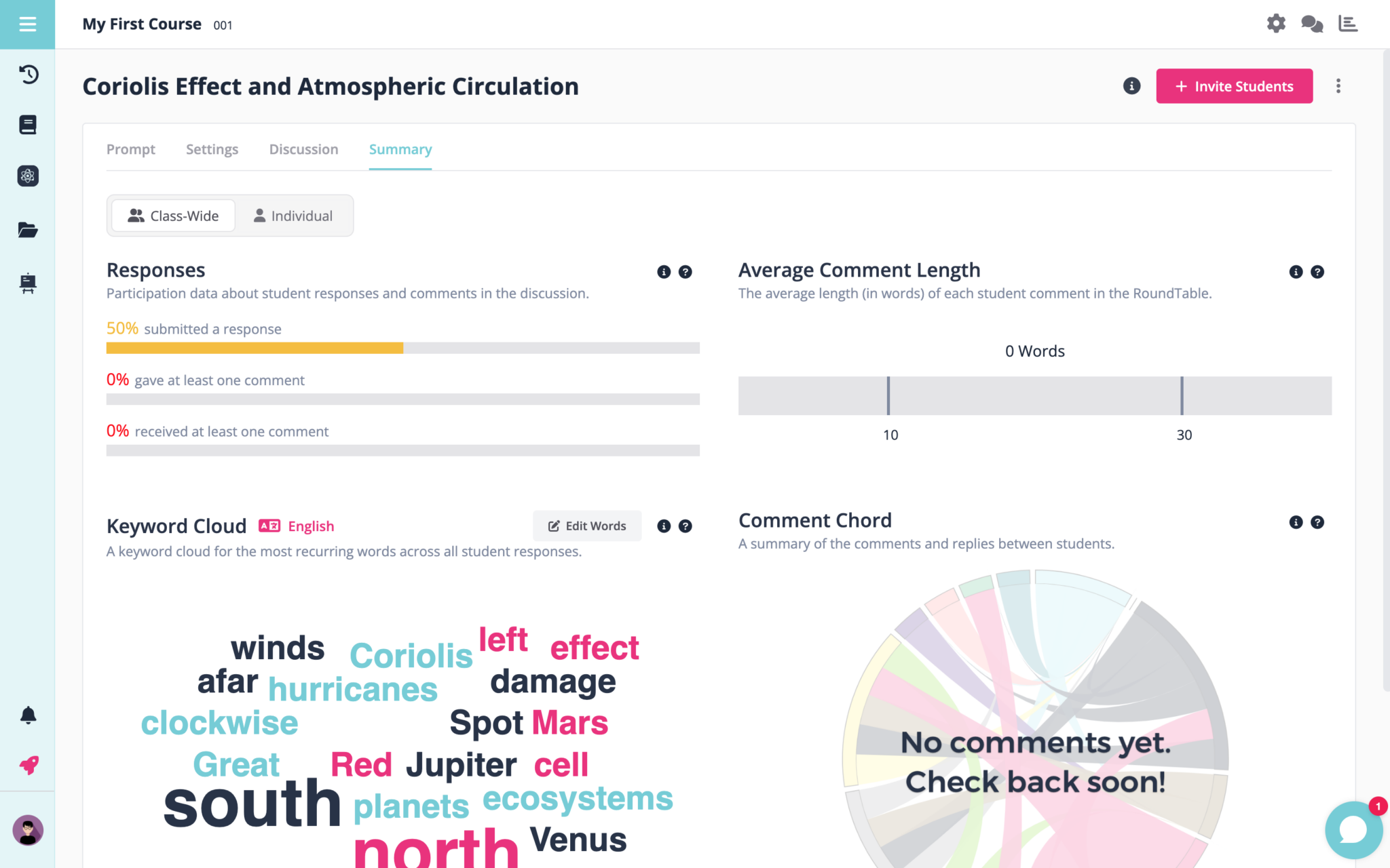 An AI Tool for Generating HigherOrder Discussion Questions • TechNotes