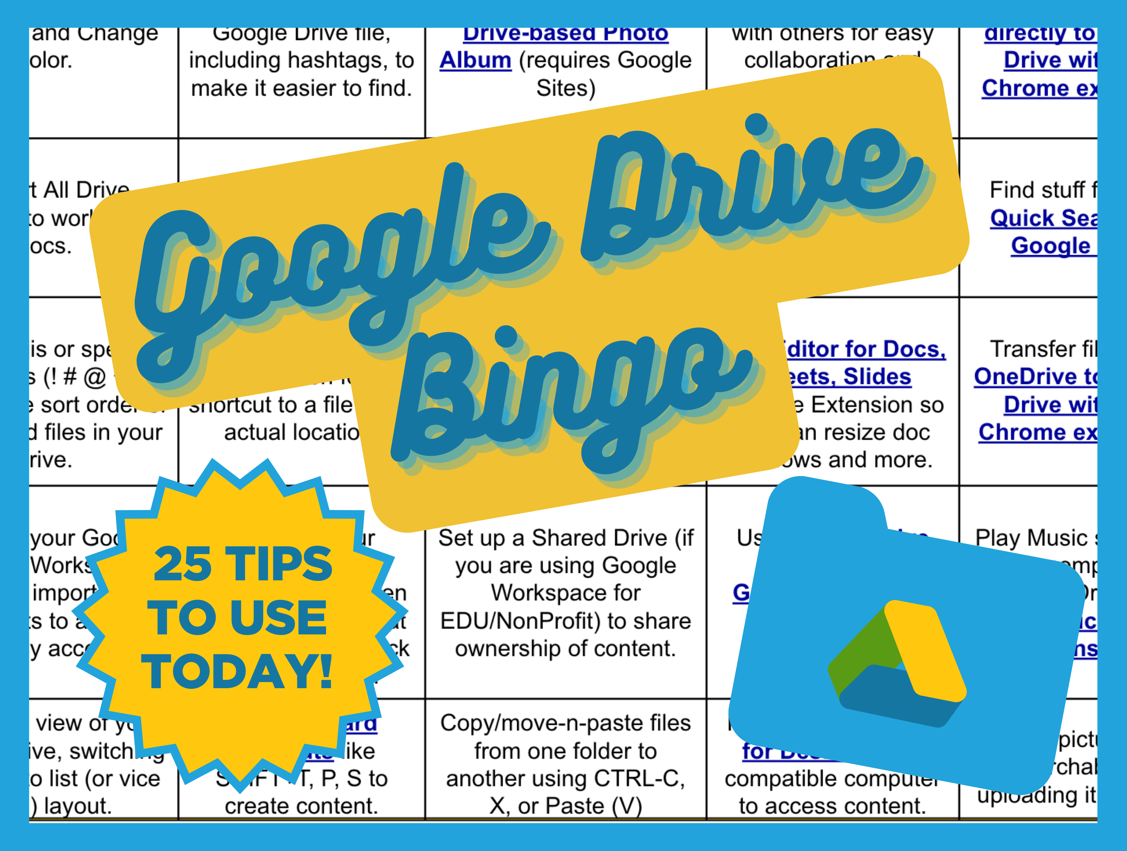 TCEA Responds: Organizing Google Drive for Others • TechNotes Blog