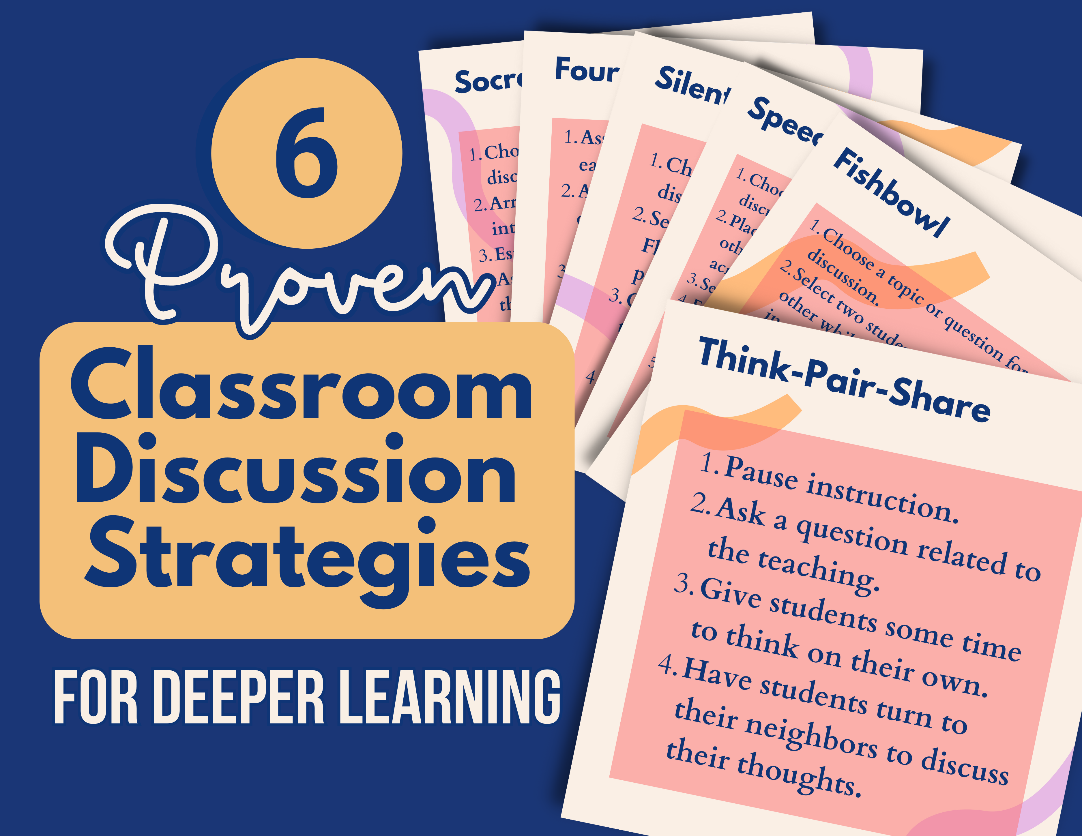 Proven Classroom Discussion Strategies for Deeper Learning – TCEA ...