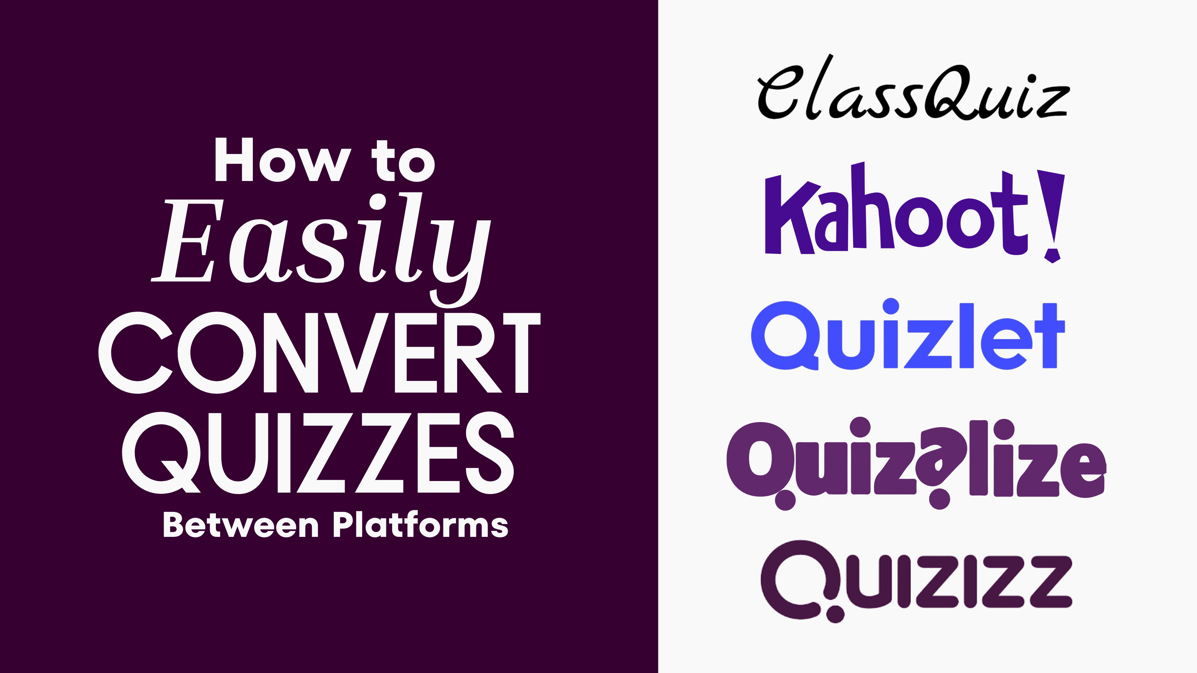 How To Easily Convert Quizzes Between Platforms TechNotes Blog