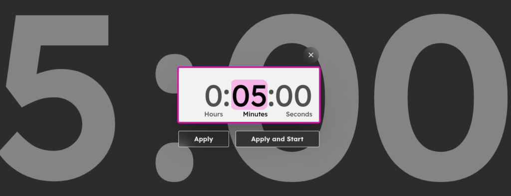 countdown timers