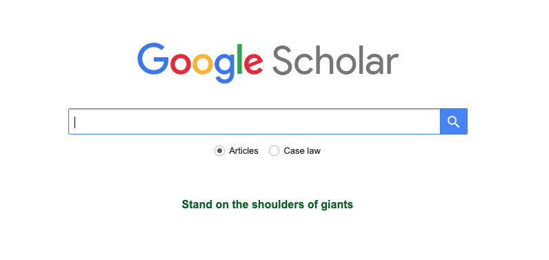 Google Scholar is a free tool for research and citations.