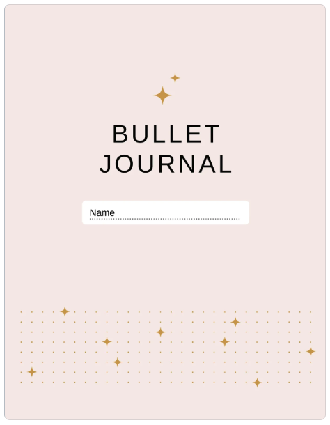 Bullet journals offer a creative option for task management. Canva has many free template options. 