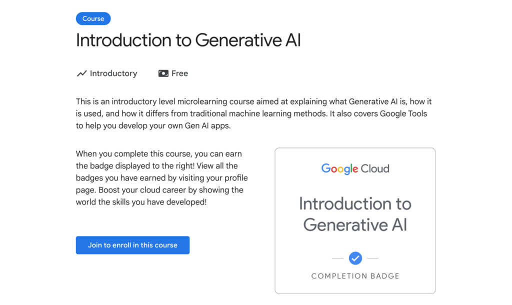 Google's Free Introduction to AI Course