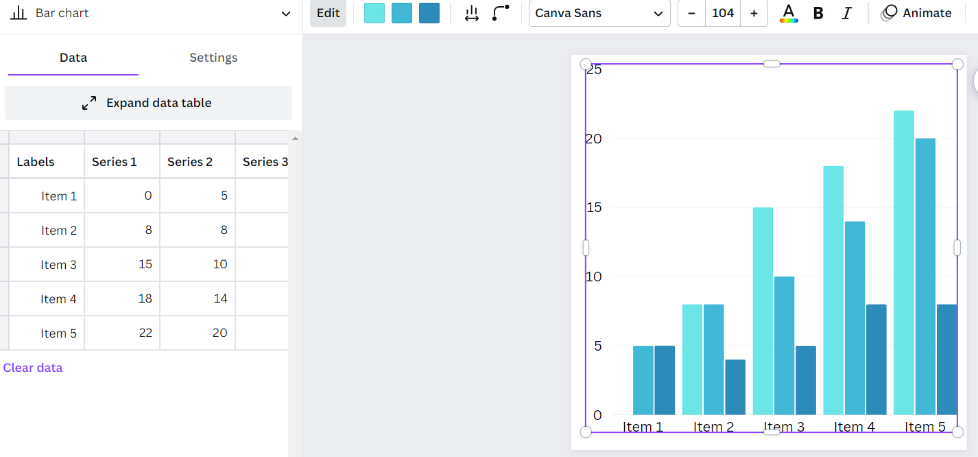 Canva s charts app easily design beautiful charts and graphs tcea
