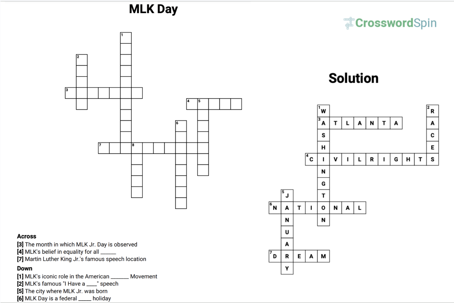 Five Free Crossword Puzzle Makers TCEA TechNotes Blog Five Free Crossword Puzzle Makers TCEA TechNotes Blog