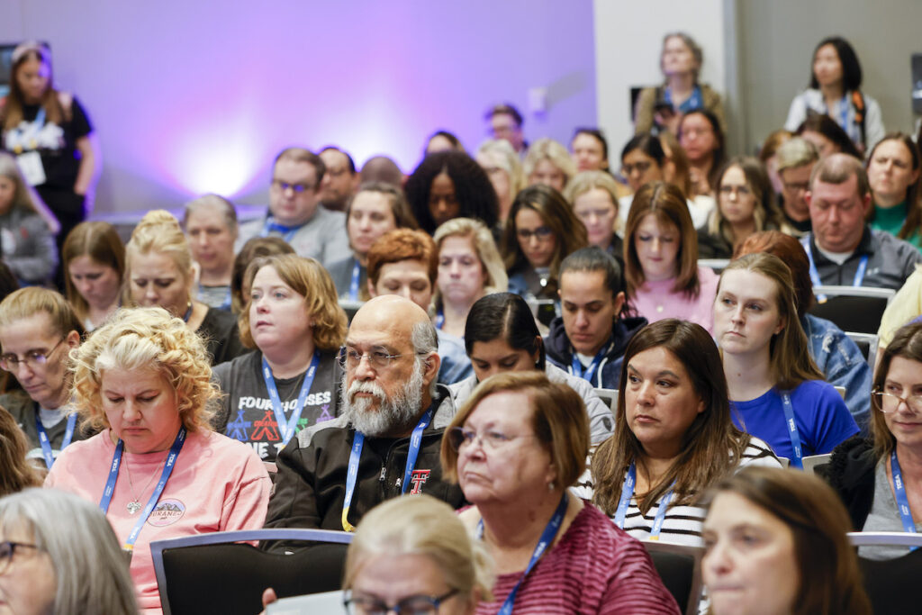 Hundreds of educators attend a professional learning session at TCEA's 2024 Convention & Exposition. 