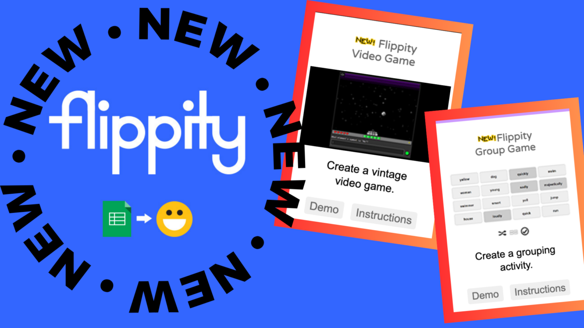 Flippity 2 New Tools