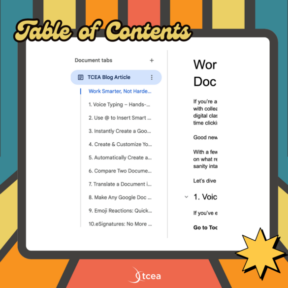 Google Smarter, Not Harder: 10 Google Doc Hacks – TCEA TechNotes Blog