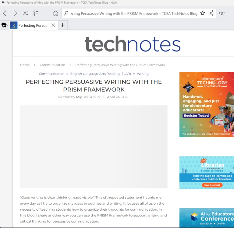 Libraries Archives – TCEA TechNotes Blog
