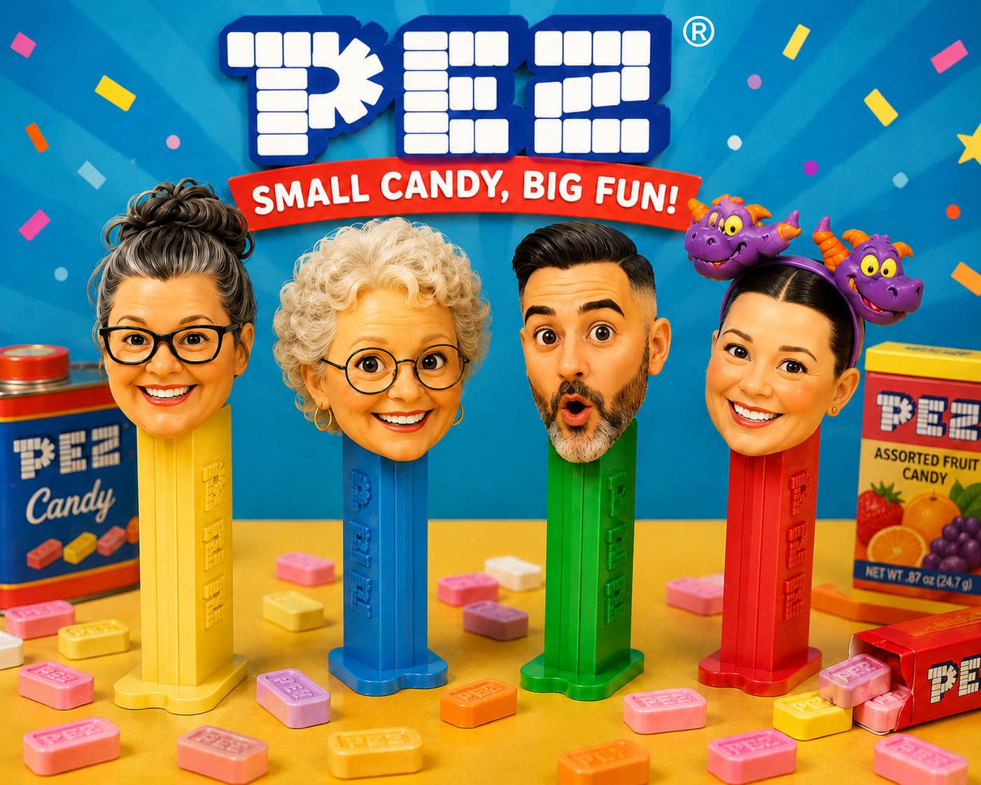 Turn Yourself into a PEZ Dispenser with AI This Summer