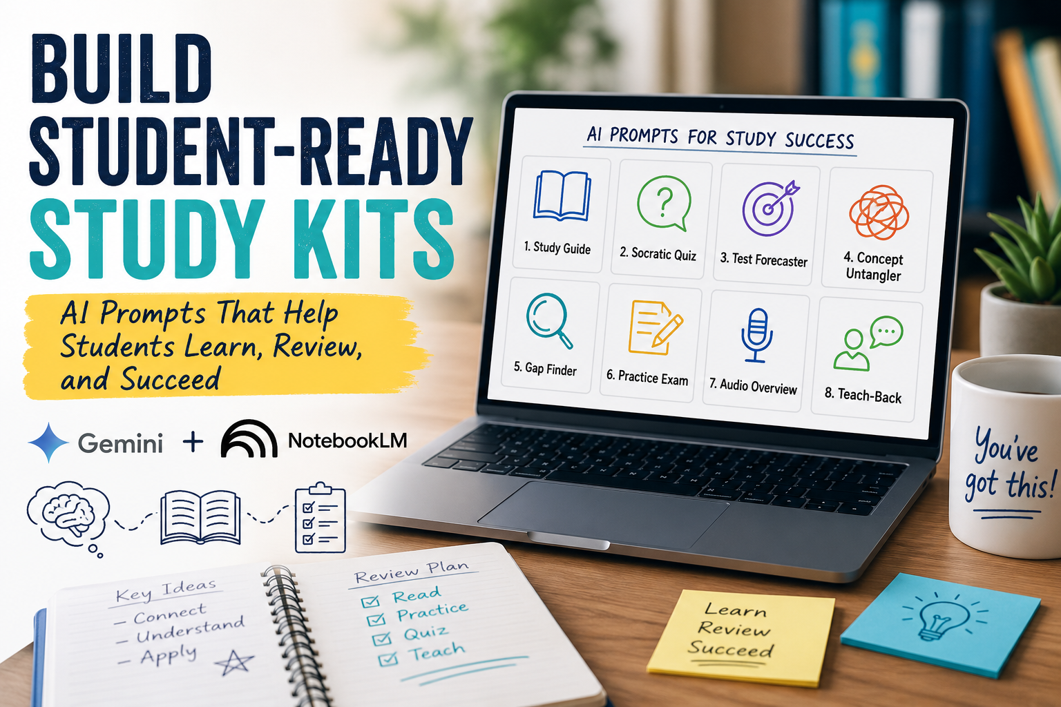 Build Student-Ready Study Kits: AI Prompts