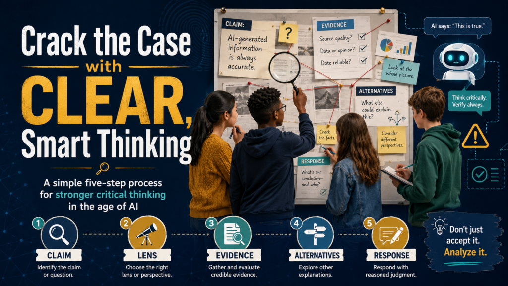 Crack the Case with CLEAR, Smart Thinking, Part 1 – TCEA TechNotes Blog