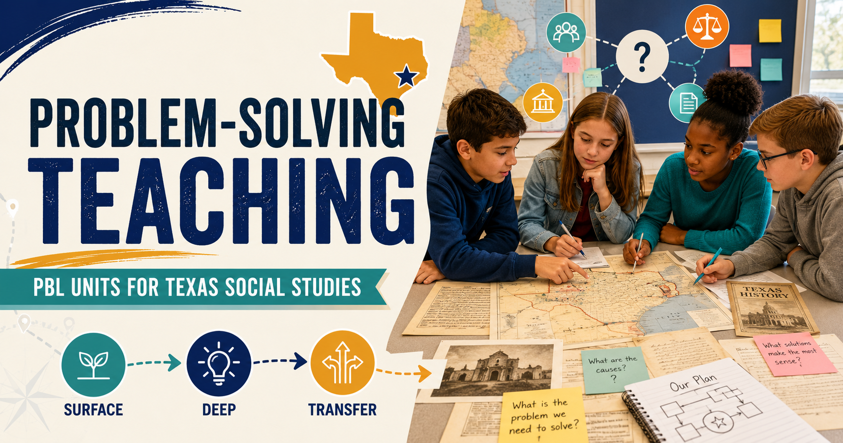 Problem-Solving Teaching: PBL Units for Texas Social Studies