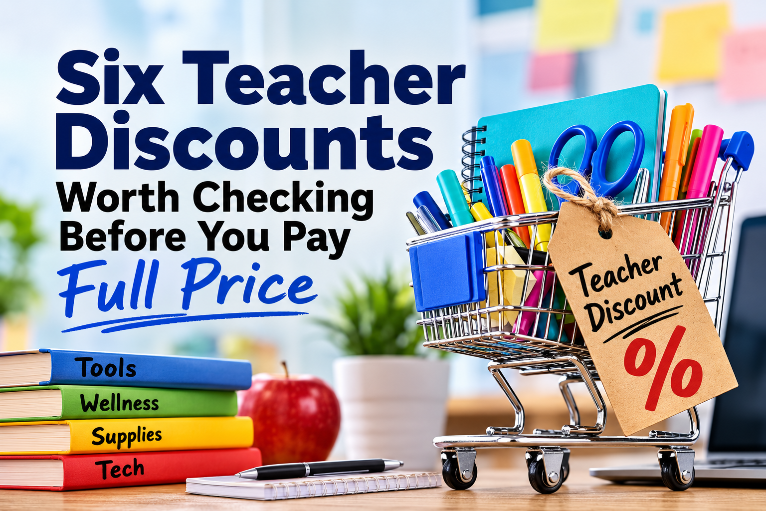 Six Teacher Discounts Worth Checking Before You Pay Full Price
